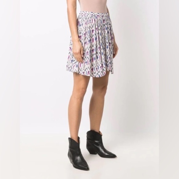 Isabel Marant Assia Flared Mini Skirt NWT - Picture 2 of 9